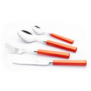 Servizio Set di Posate 24 Pezzi in Acciaio Inox Rivadossi Sandro Zara Arancio