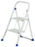 Scaletto Klapphocker aus Stahl 2 Stufen Tosini Weiß
