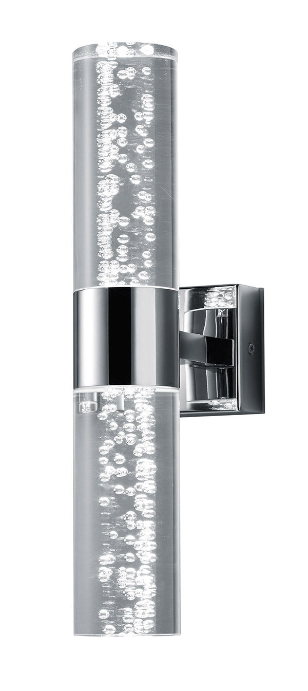 online Applique da Interno a LED in Metallo Cromo