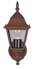 Applique da Esterno Attacco E27 in Alluminio Ruggine