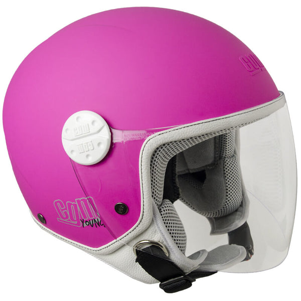 acquista Demi-Jet-Helm für Kinder mit langem Visier CGM Varadero 206A Matt Fuchsia