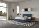 Letto Matrimoniale Adele Blu Varie Misure