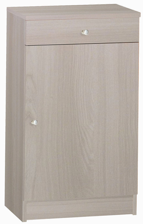 sconto Schrank 1 Tür 1 Schublade 46x80x34 cm Ulme hell