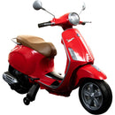 Piaggio Vespa Primavera Elettrica 12V per Bambini Rossa