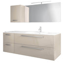 Mobile da Bagno sospeso Samoa 01C Laccato Tortora TFT