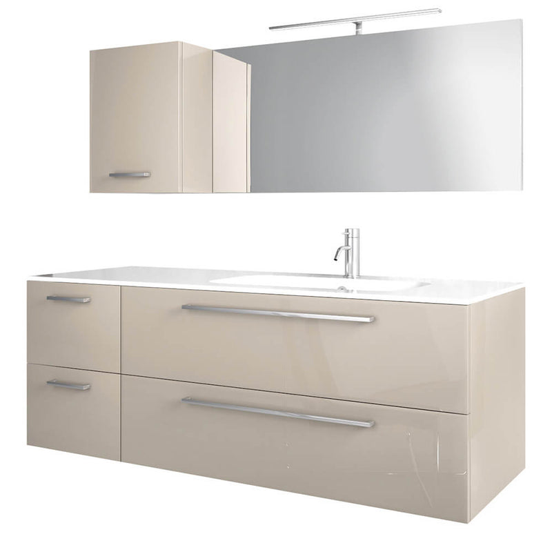 Mobile da Bagno sospeso Samoa 01C Laccato Tortora TFT