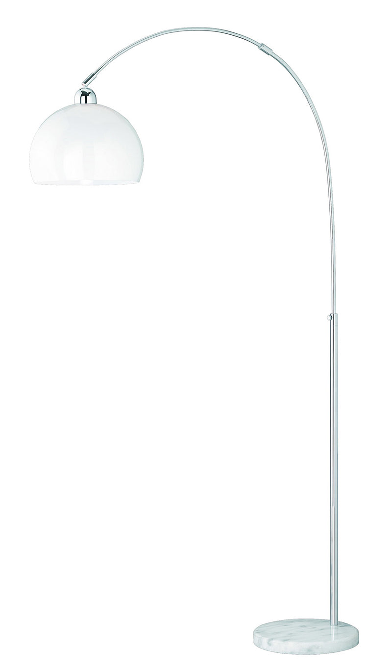 Piantana da Interno Attacco E27 in Metallo Cromo