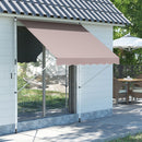 Tenda da Sole Avvolgibile 2x1,5m  Beige