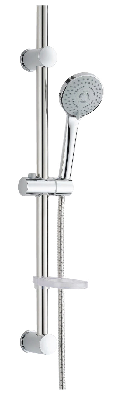 Saliscendi Asta con Doccetta  in Acciaio Nature 106 sconto