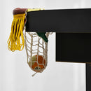 Tavolo Multi Gioco Pieghevole 2 in 1 per Biliardo e Ping Pong 140x63x60-80 cm con Accessori Inclusi