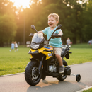 Moto Elettrica per Bambini 12V con Licenza BMW F 850 GS Gialla