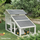 Set 12 Pannelli di Ricambio 129x45 cm per Casette da Giardino in Acciaio Zincato Grigio      