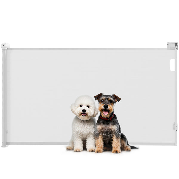Cancellino per Cani Regolabile per Cani Piccoli Estensibile e Retrattile 0-144 cm Bianco sconto
