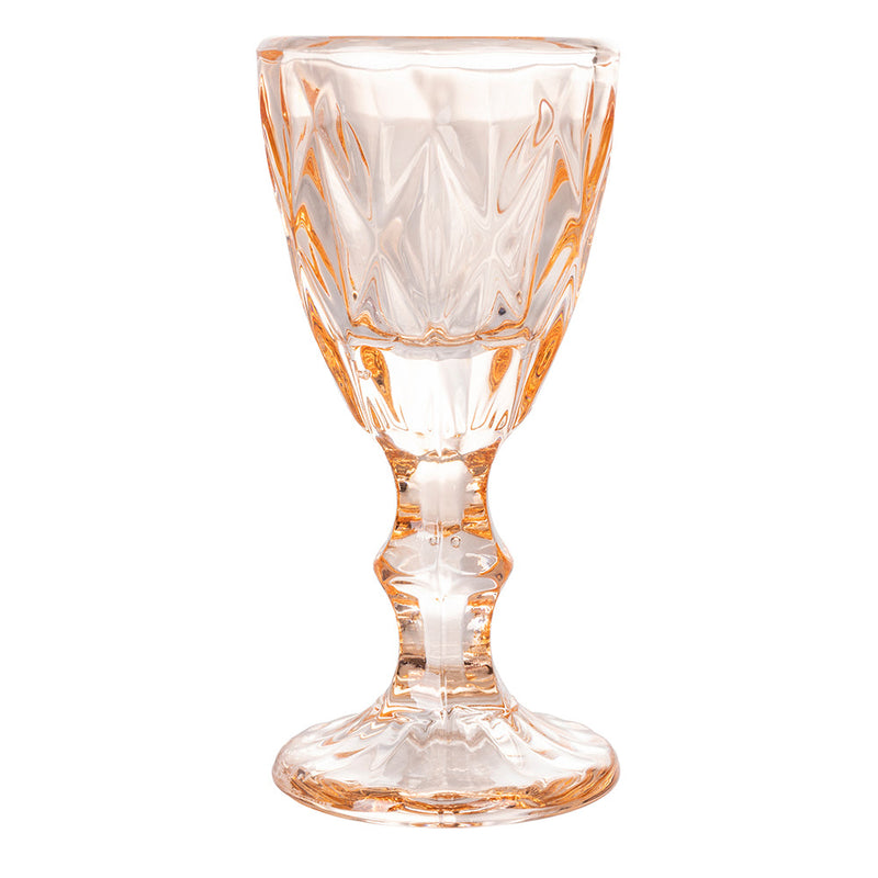 Set 6 Tazzine per Liquori Liquorini Prisma Provence in Vetro VdE Tivoli 1996 Viola