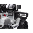 Macchina Elettrica per Bambini 12V Baby Fuoristrada Bianca