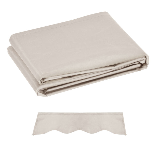 Telo di Ricambio per Tenda Parasole Retrattile 3x2,5 m in Poliestere Anti UV 50+ Crema acquista