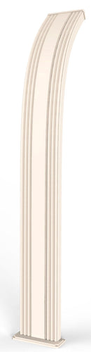 Doccia da Giardino Miscelatore e Lavapiedi Arkema Dada Fascia Inox Champagne Bronze