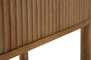 Console Goteborg 110x40x80 cm in Abete e MDF e Ferro      