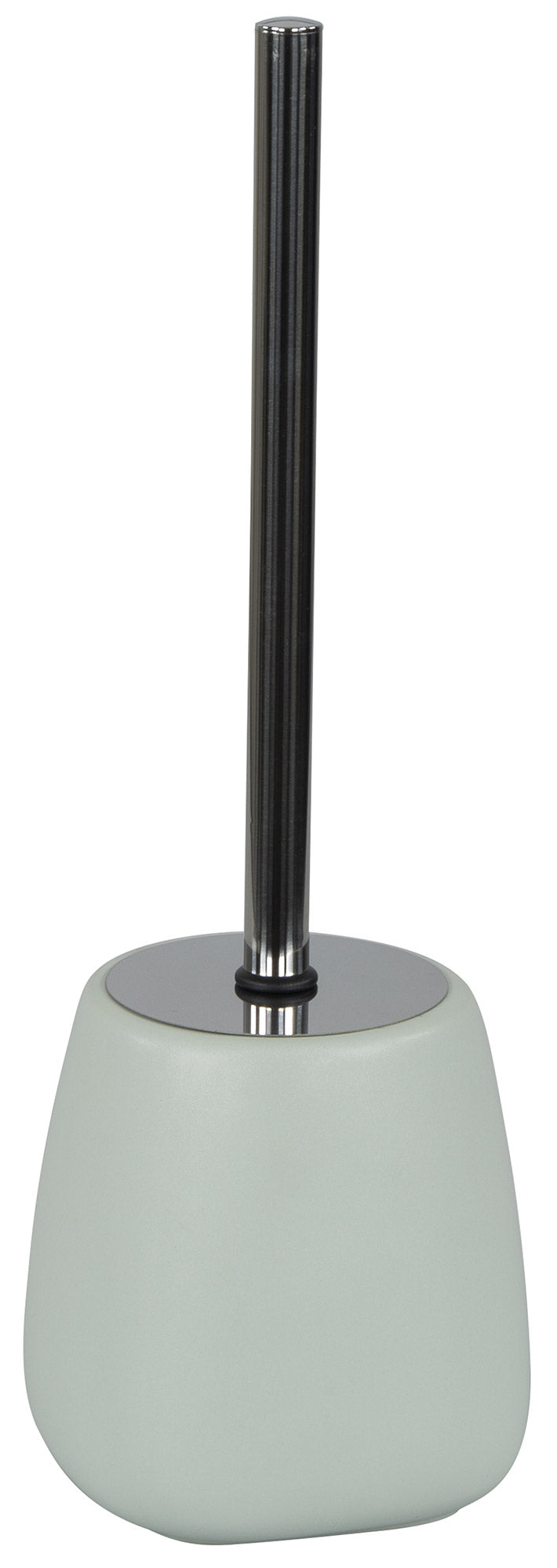 Porta Scopino Ø12x36 cm in Ceramica Verde Chiaro