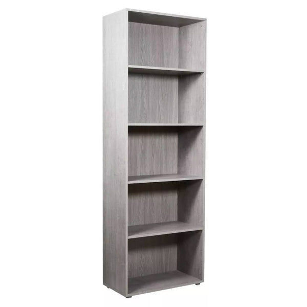 Libreria 5 Ripiani 68,8x35,3x200,6 cm in Truciolare Nobilitato Cemento acquista