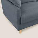 Divano Letto 3 Posti 200x94x97 cm in Tessuto Blu