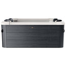 Vasca Idromassaggio Spa Oslo Aero Plus Smart con Wifi per 6 Persone 180x180x65 cm in Materiale Plastico Effetto legno      