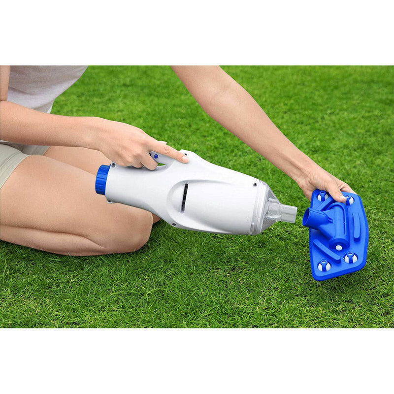 Set Pulitore Scopa a Batteria Ricaricabile per Pulizia Piscina e Spa Idromassaggio Bestway 58624
