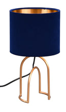 Lampada da Tavolo da Interno Attacco E14 in Metallo Oro