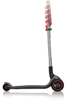 Monopattino 3 Ruote Pieghevole 5 Altezze Max 50 Kg Globber Master Grigio e Rosso