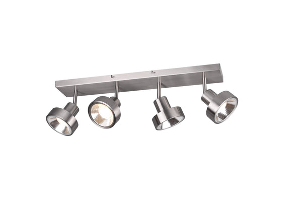 LED-Innenstrahler aus mattem Nickelmetall acquista