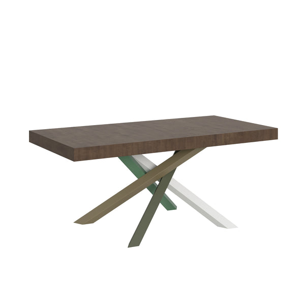 Tavolo Allungabile 180-440x90x77 cm Volantis Noce sconto