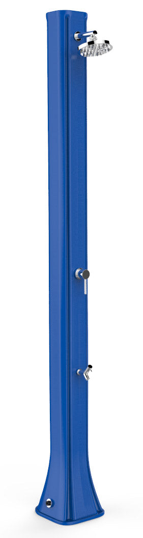 prezzo Doccia Solare da Giardino 40L Miscelatore e Lavapiedi Arkema Big Happy Five Blu