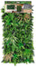 Set 4 Pezzi Arella Siepe Sintetica Jungle Verdemax 50x100 cm in LDPE Resistente ai Raggi UV Verde