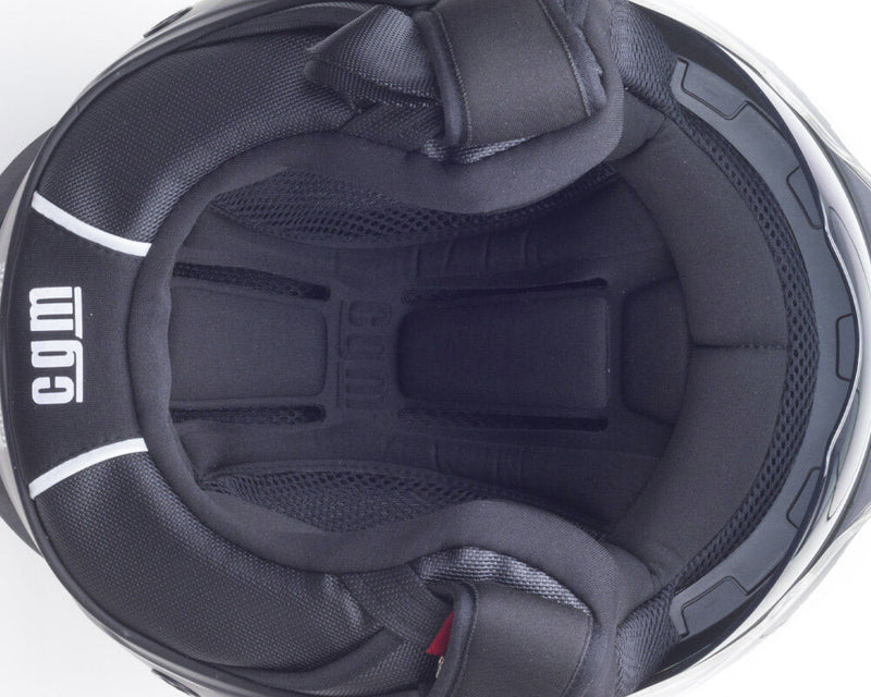 Casco Jet per Scooter Visiera Lunga CGM Illinois 129A Grigio Opaco Varie Misure