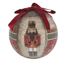 Set 14 Palle di Natale Ø7,5 cm in Polyfoam con Box Schiaccianoci