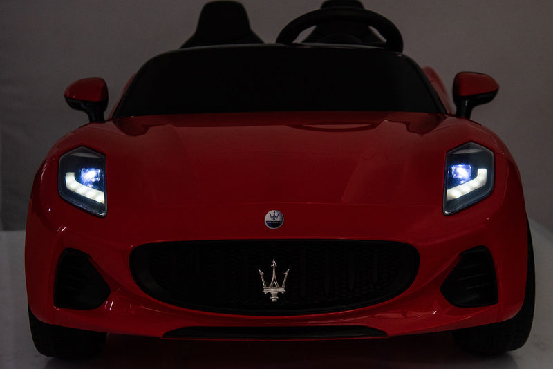 Macchina Elettrica per Bambini Licenza Maserati Folgore 12V Rosso  