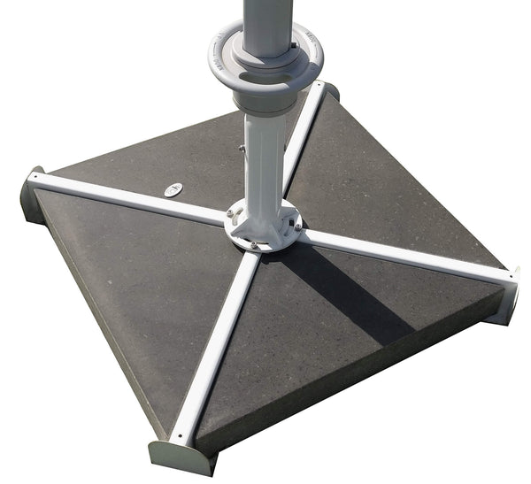 online Kraus Fiore Due Sonnenschirmständer aus poliertem Marmor