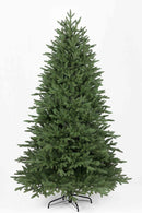 Albero di Natale Artificiale Realistico con Rami Fitti 240 cm 1299 Rami Montaggio a Ombrello Verde
