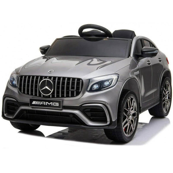 sconto Elektro Rutscher 12V Mercedes GLC 63S Coupe Grau Metallic