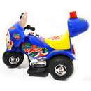 Moto Elettrica per Bambini 6V Kidfun Police Bianca