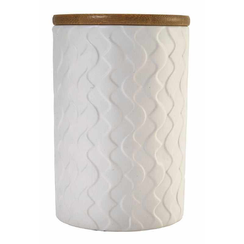 Set 3 Barattoli Ø10x15 cm 850 ml in Ceramica VdE Tivoli 1996 Geometrie