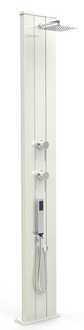 Doccia Solare da Giardino Miscelatore e Doccetta Arkema Dada S Top Line Perla Bianca acquista