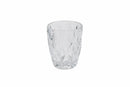 Set 6 Bicchieri Ø8x10 cm in Vetro Villa d'Este Home Tivoli Quarzo Trasparenti