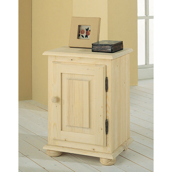 Nachttisch aus rohem Tannenholz 40 x 33 x 56 cm Fumer Country acquista