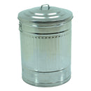 Pattumiera in Metallo 95l ø45H58,5cm Zinco