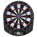 Bersaglio Elettronico 6 Freccette con Punta Morbida Display LCD per 8 Giocatori 18 Giochi e 159 Varianti      