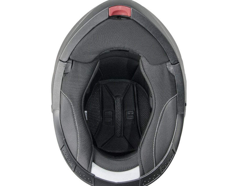 Casco Integrale per Scooter Visiera Lunga CGM Osaka 506A Nero Opaco Varie Misure