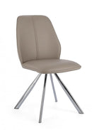 Set 4 Sedie 44x62x88h cm Maxwell Pu Tortora 