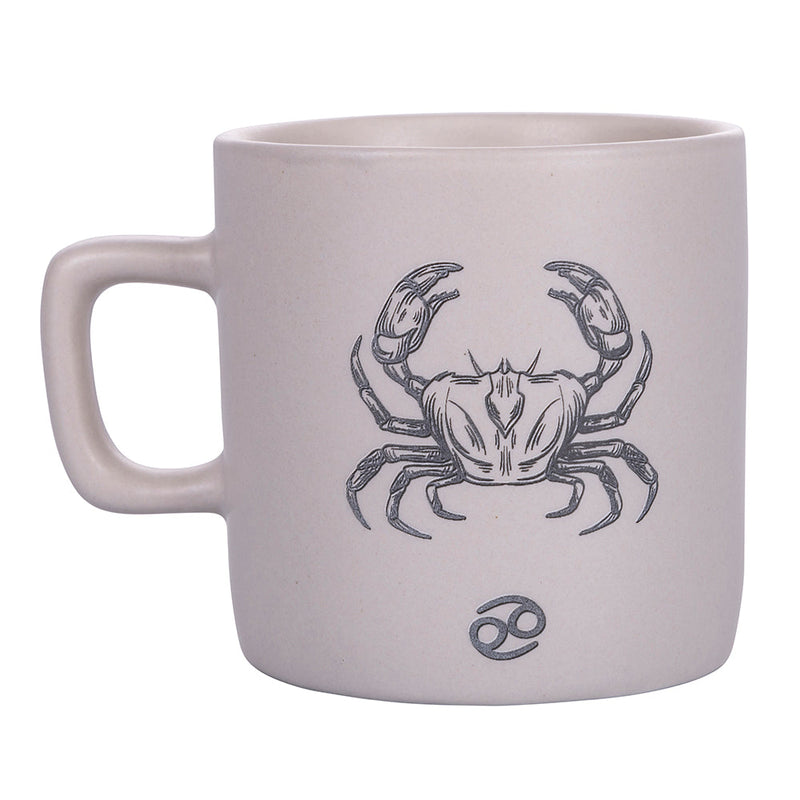 Tazzina Caffè Zodiaco "cancro" Ø6x6,5 cm in Bone China VdE Tivoli 1996 Beige