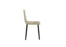 Set 4 Sedie Ariel 46x55x87,5 cm in Tessuto Easy-Clean Beige       